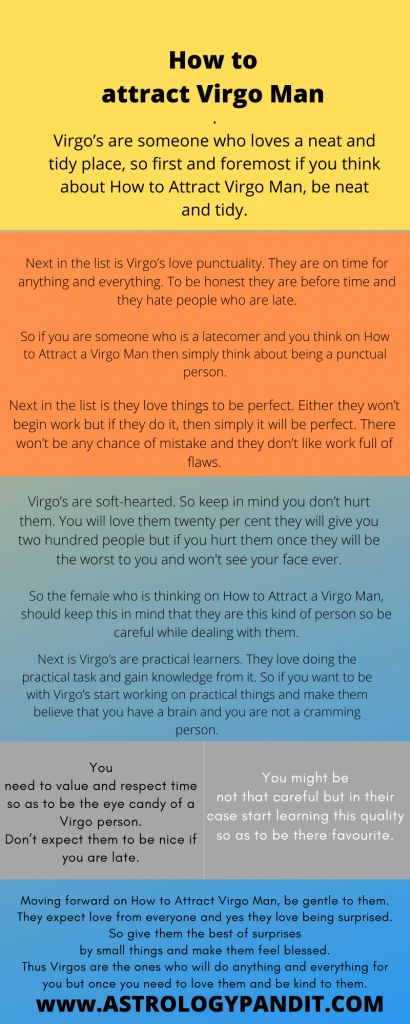 How to Attract Virgo Man? Make Him Fall in Love Fast