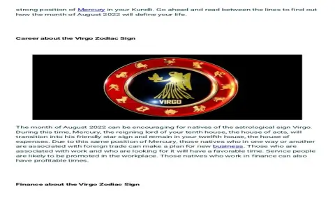 March Virgo Career Horoscope What to Expect Your Work Changes Ahead