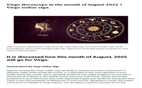 Solve Work Problems Virgo Monthly Career Horoscope Guide 2021