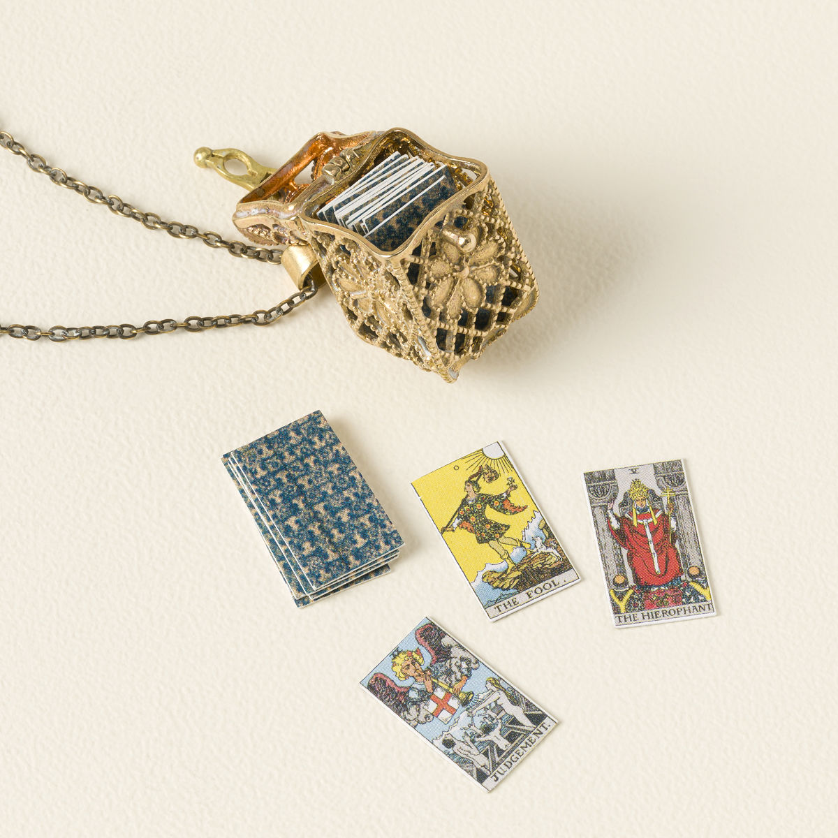 Tiny Tarot Deck Necklace Meaning Discover Its Symbolism And Uses