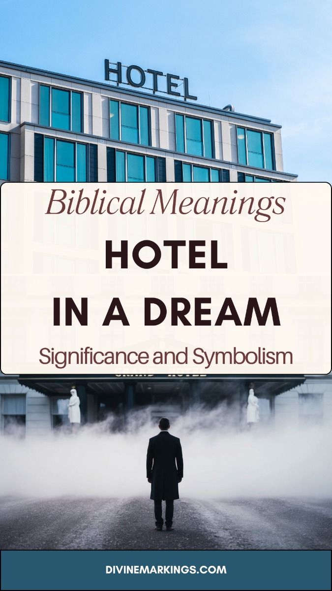 Biblical Meaning of Hotel in Dream What You Should Do Next