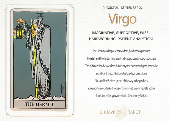 What Does Your Monthly Virgo Tarot Card Truly Mean for You