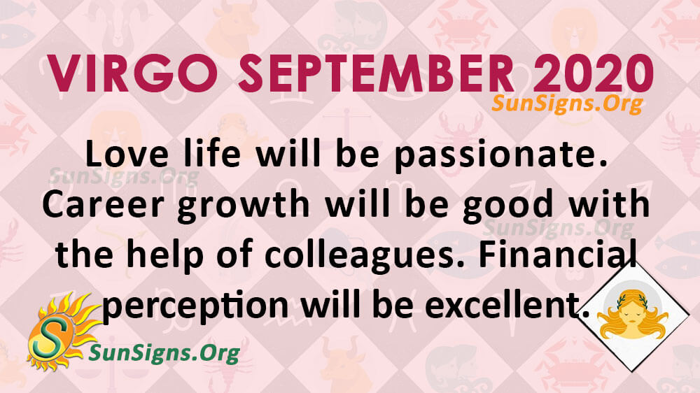 Monthly Horoscope Virgo September 2020: How to Have a Great Month