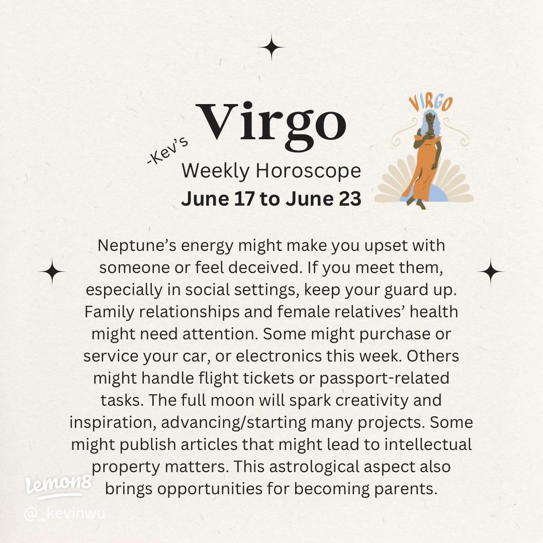 virgo horoscope 2017 weekly what every week holds for virgos
