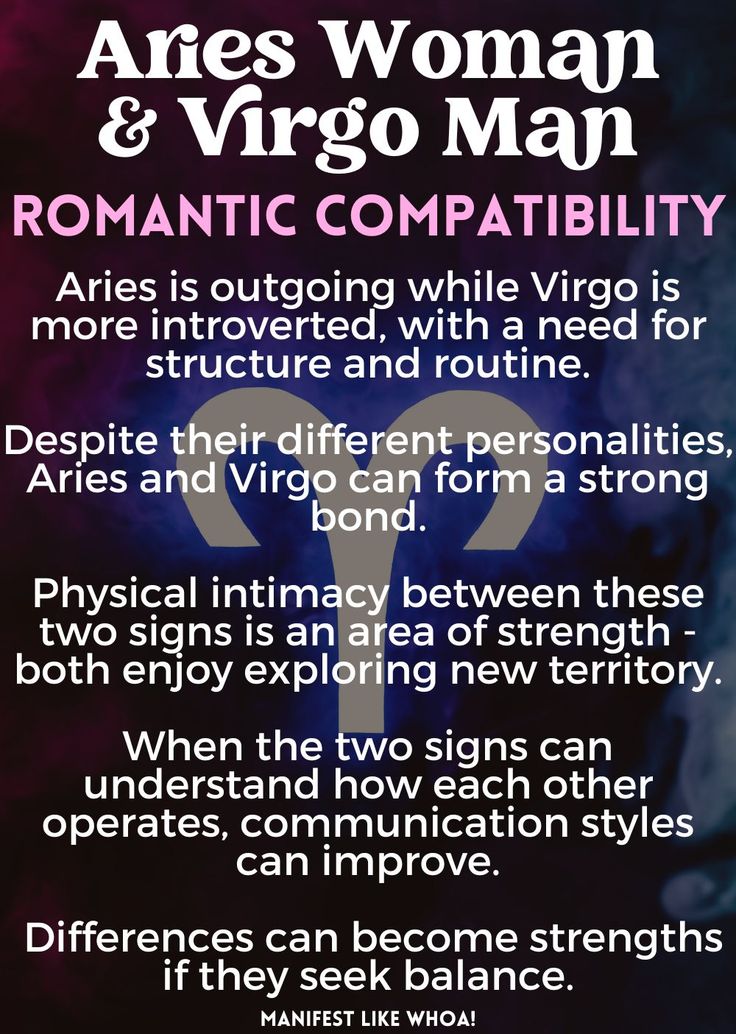 virgo man and aries woman love match