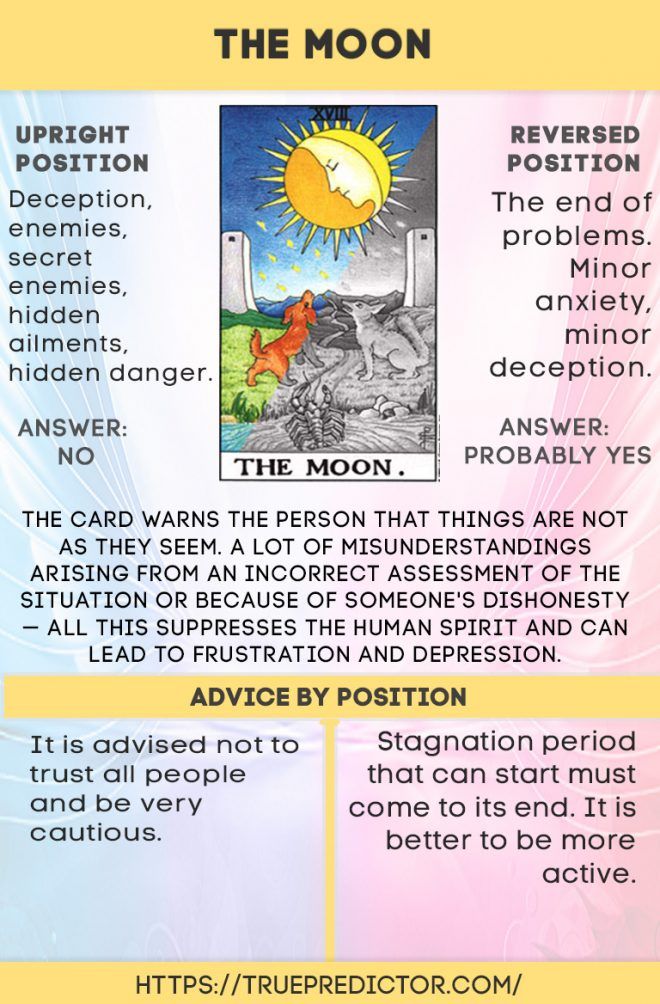 The Moon Tarot Yes or No Career? Get Your Answer and Advice.