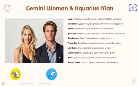 Aquarius man and Virgo man love match： 6 secrets to lasting relationship