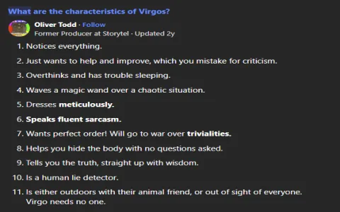 What Are Common Traits of a Virgo? Learn 5 Key Facts Fast!