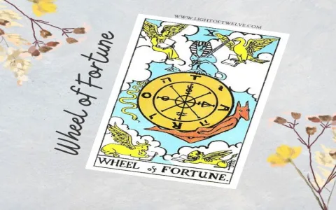 What does Wheel of Fortune Reversed mean in a love tarot reading