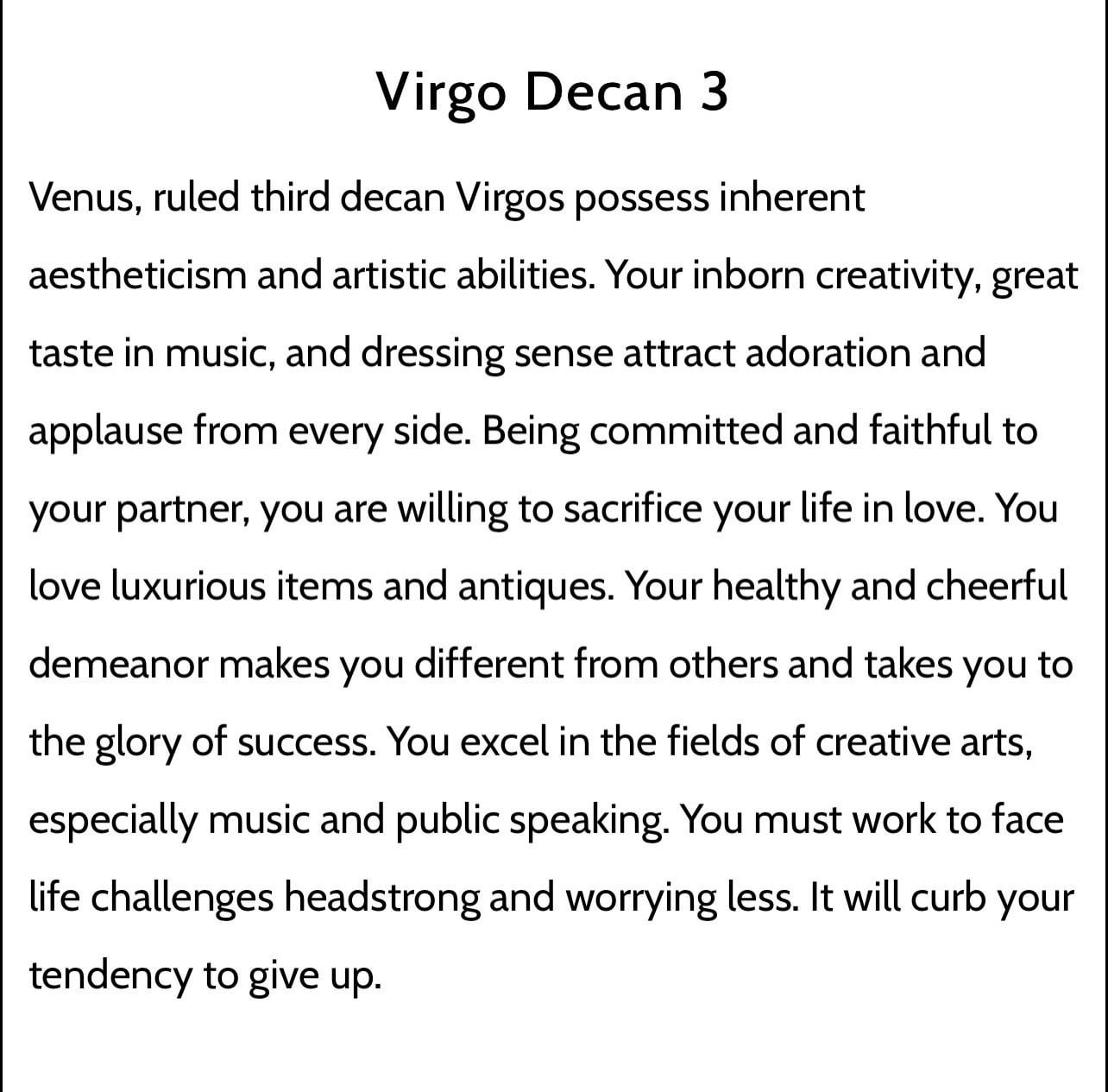 Virgo third decan compatibility explained in simple steps for beginners