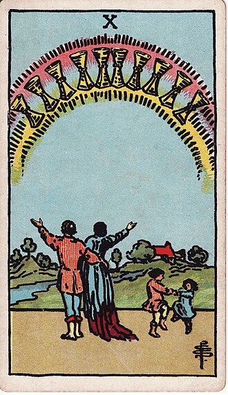 10 of cups tarot ingie