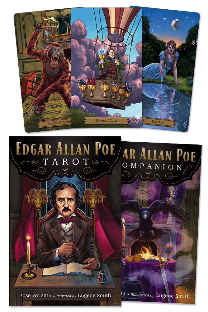 Edgar Allan Poe Tarot Cards Guide (Learn Meanings and How to Read Them)