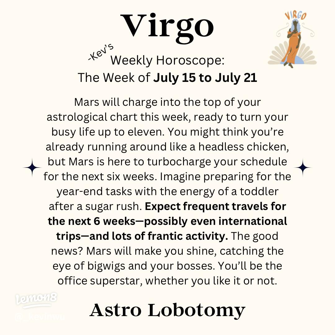 My Weekly Horoscope Virgo (Your Key Predictions and Insights Revealed)