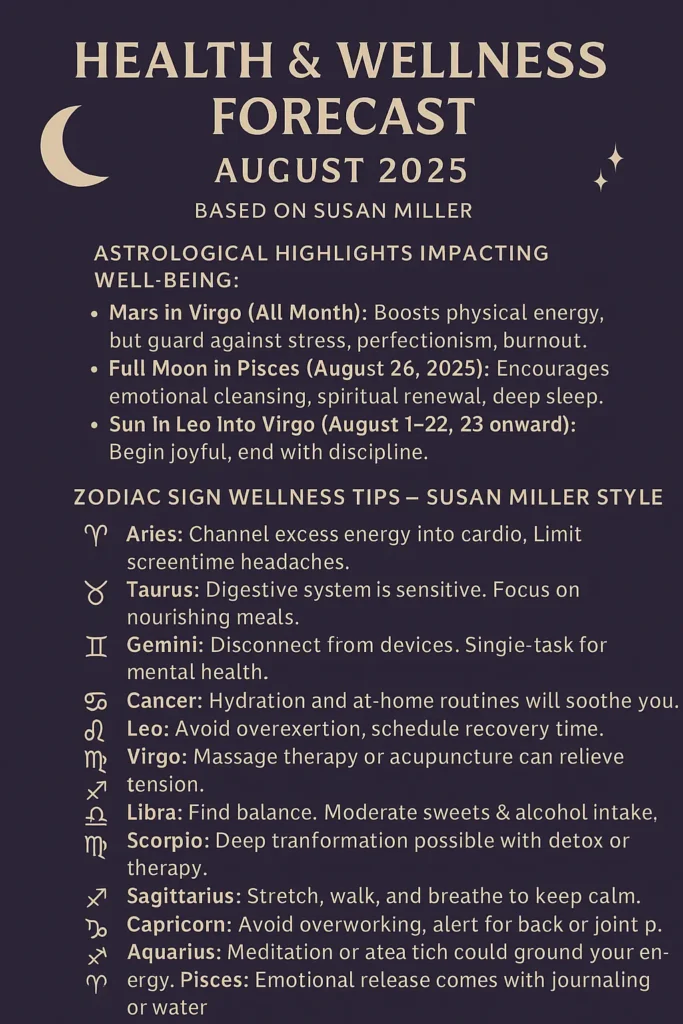 Virgo Weekly Horoscope Susan Miller Love Advice Revealed