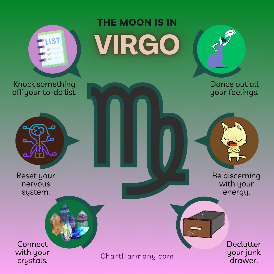 How to understand Virgo moon sign weekly horoscope 2017？ Tips inside!