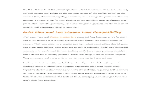 April Aries August Virgo Compatibility Problems？ See Where Sparks Fly or Fight