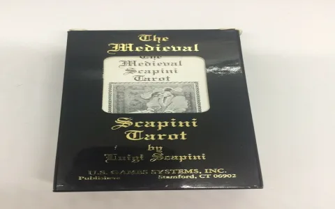 How to use medieval scapini tarot？ 5 tips for beginners!