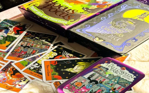 halloween tarot cards