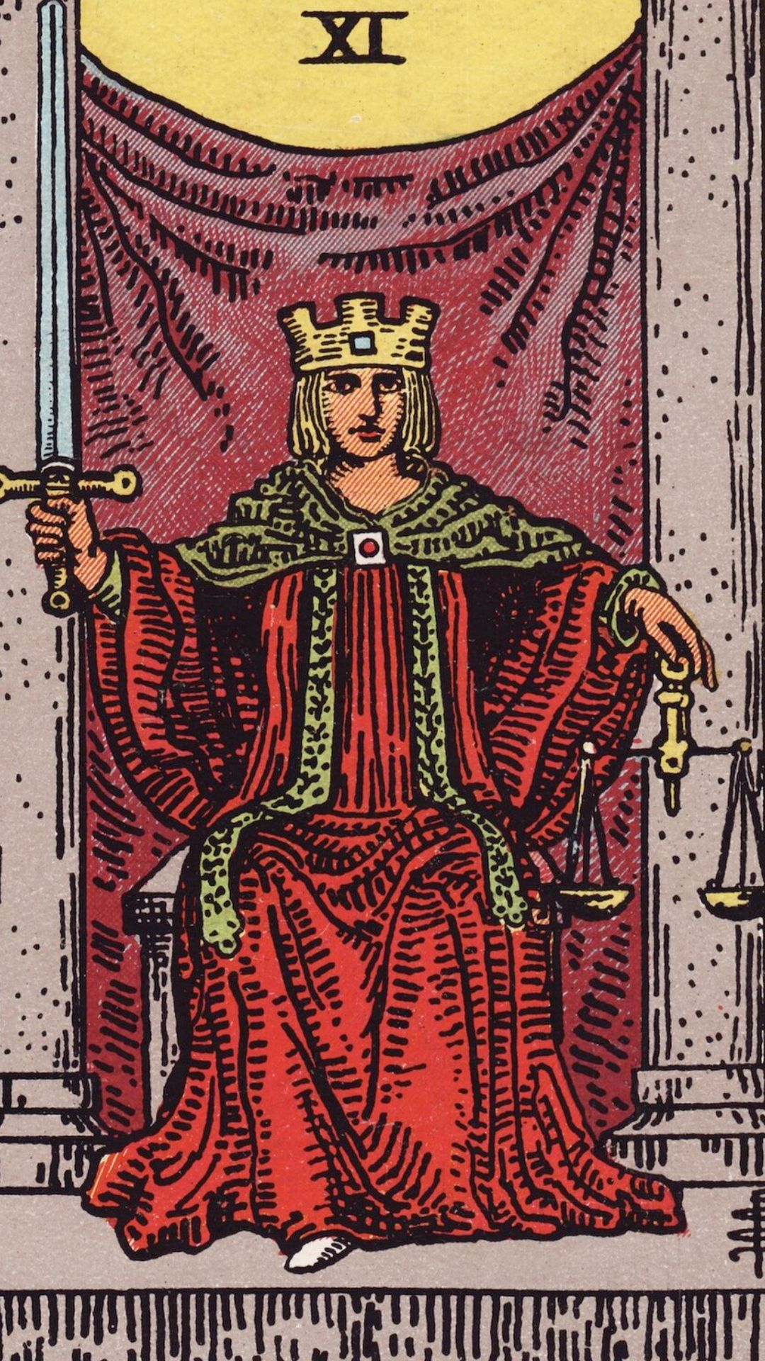 What tarot card represents Libras personality? (Is it always the Justice card?)