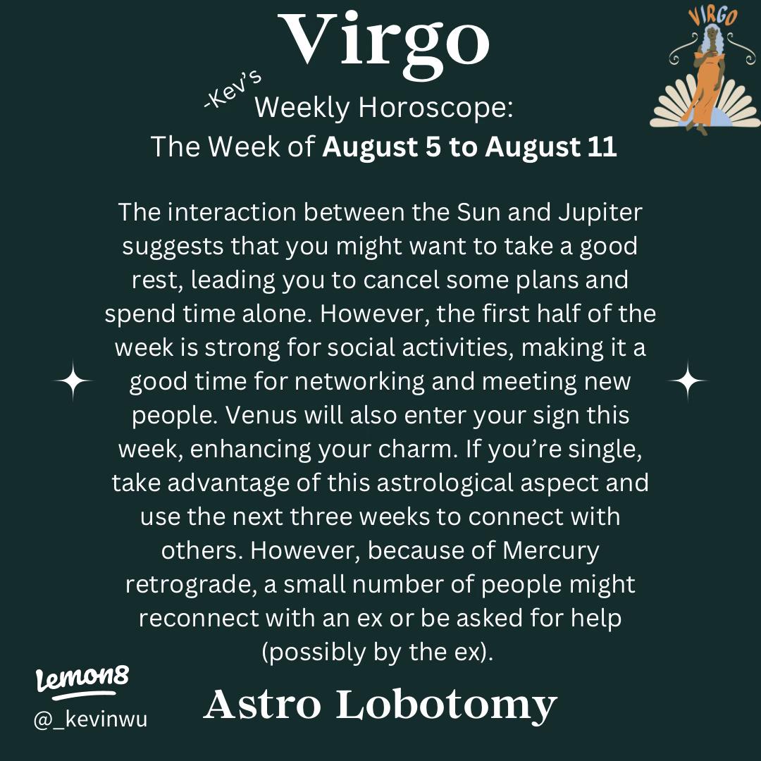 Is Virgo weekly horoscope calastrology accurate？ Experts opinions!