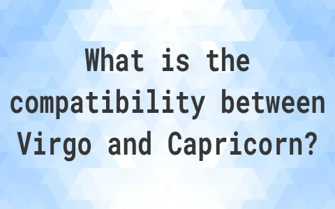 Capricorn x Virgo compatibility： Is it a match made in heaven？