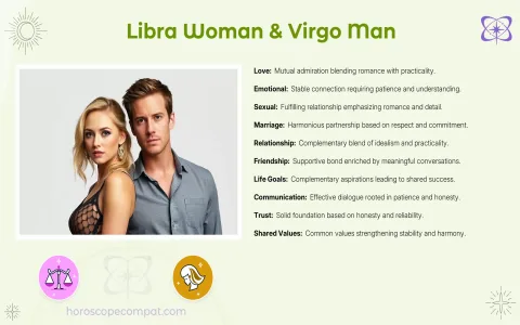 Libra and Virgo love horoscope： Compatibility secrets revealed!
