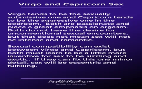 Need to boost virgo and capricorn love compatibility percentage？ Try these 3 secrets now!