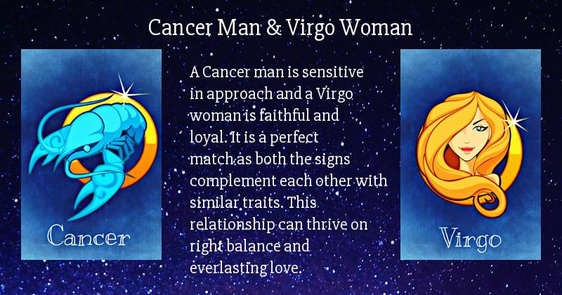 How well do Cancer man and Virgo woman match？ Check their zodiac traits!