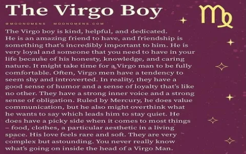 How to understand virgo male traits and personality？ Experts give tips!