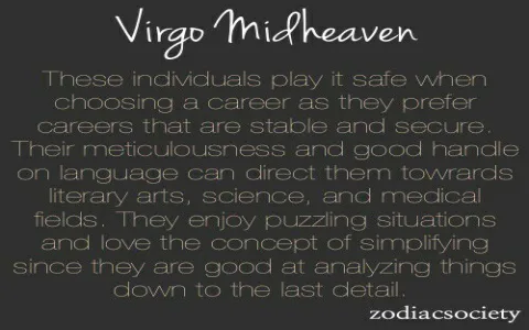Suitable career for Virgo： Which fields are the best？