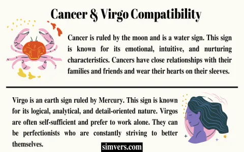 Cancer sun virgo sun compatibility good or bad？ Check these factors!