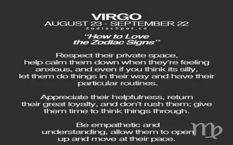 How to show love to a Virgo man？ Experts share the secrets!