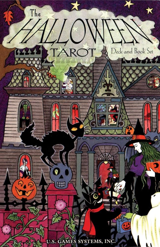 halloween tarot cards