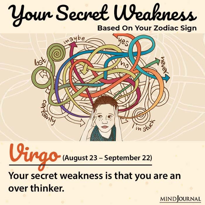 Do you know the hidden virgo personality weakness? Find out now