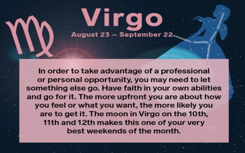 Virgo career in August 2019： What opportunities are there？