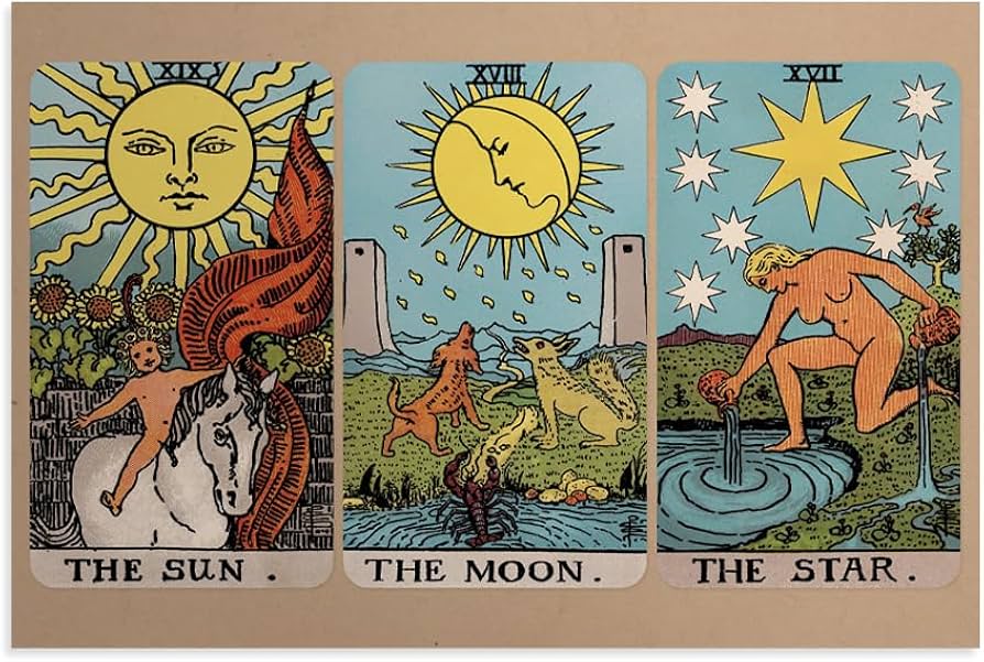 the moon and the sun tarot