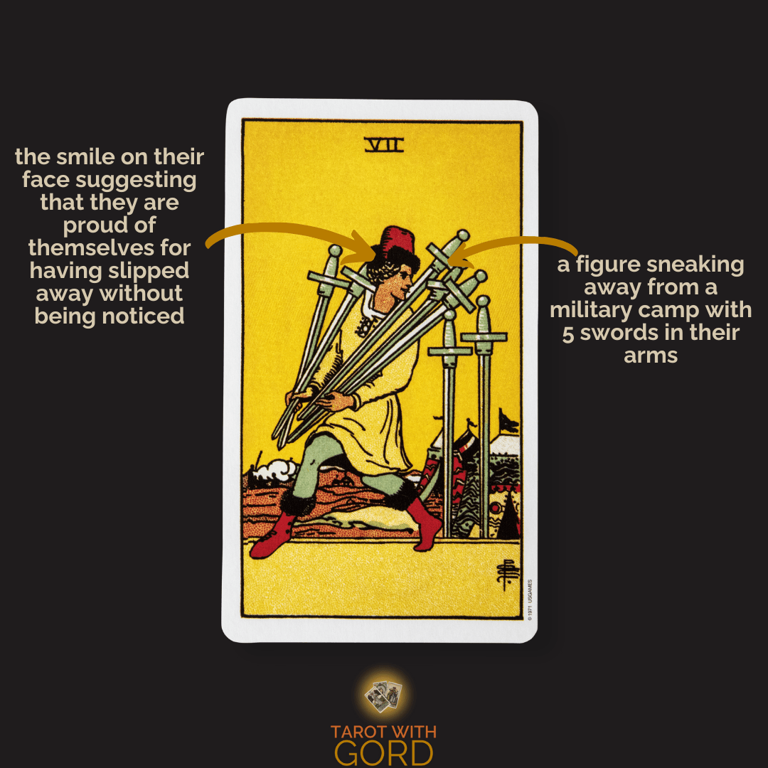 Facing tough choices？ Understand the 7 of spades tarot meaning for work success.