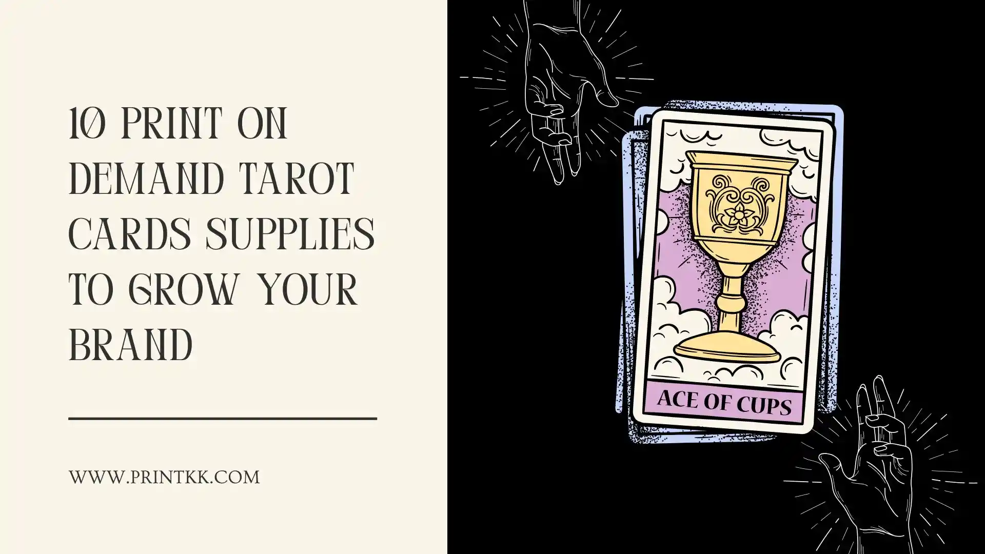 Print on demand tarot cards： How to start your own business？