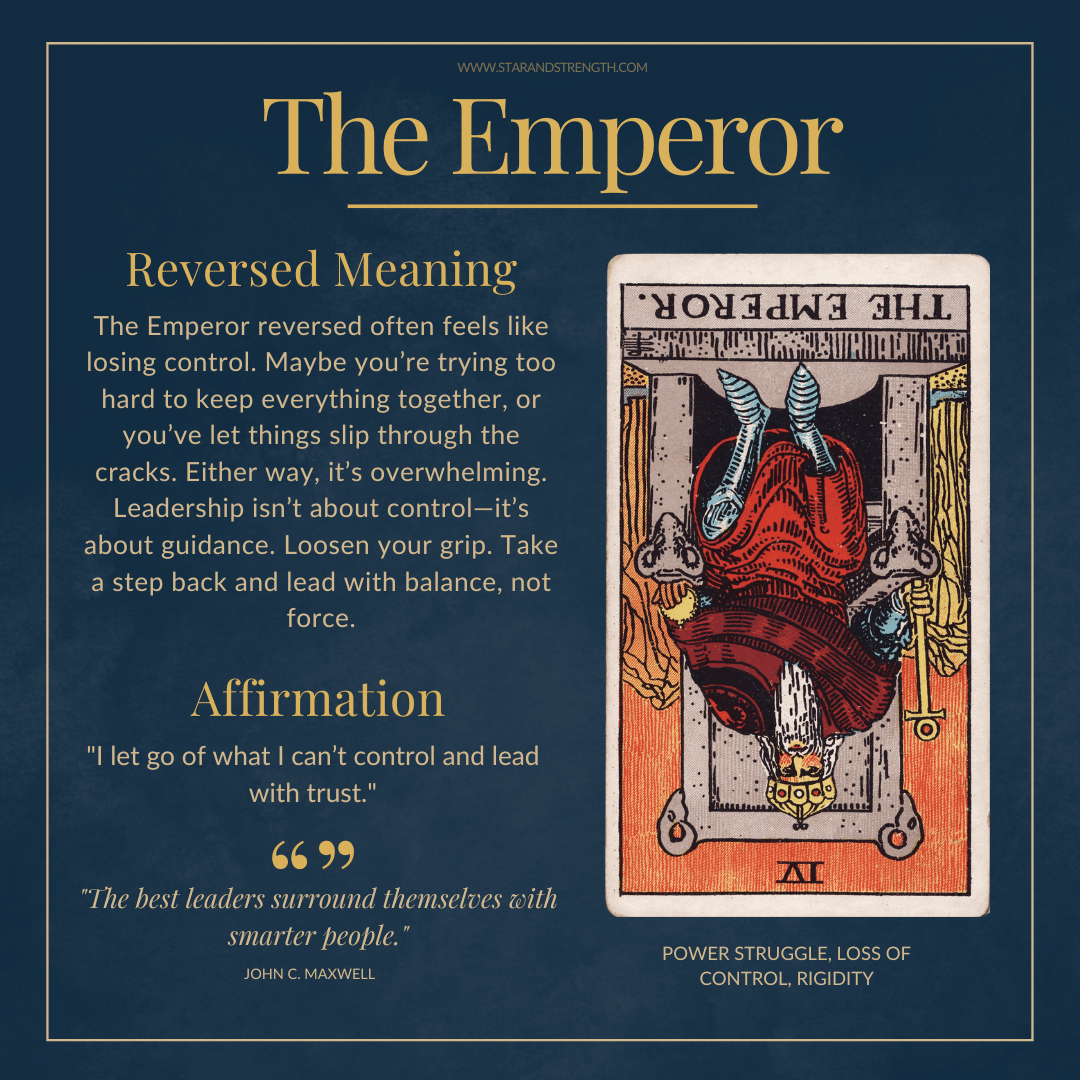 Tarot the emperor reversed： What impact does it have on your life？