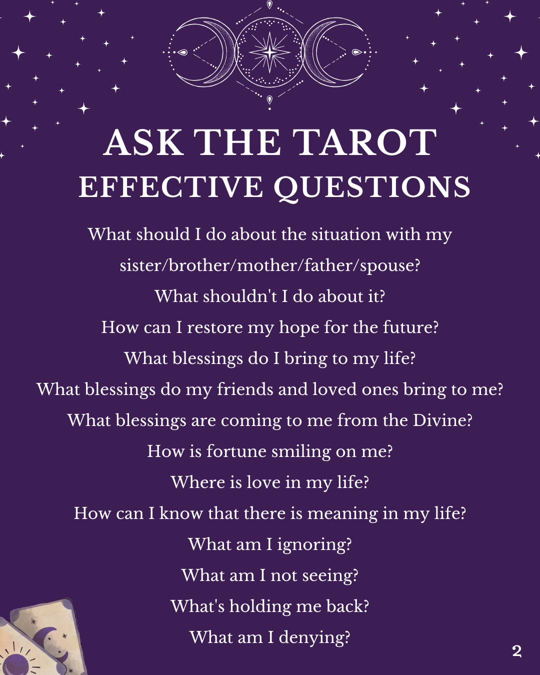 Questions to ask tarot: Which ones can bring clarity to your life?