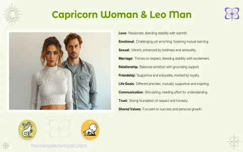 Capricorn woman and Virgo man compatibility percentage： What factors matter？