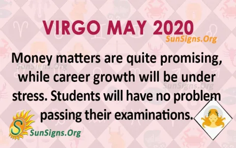 What surprise did the virgo career horoscope april 2020 hold？ See the expert financial analysis now.