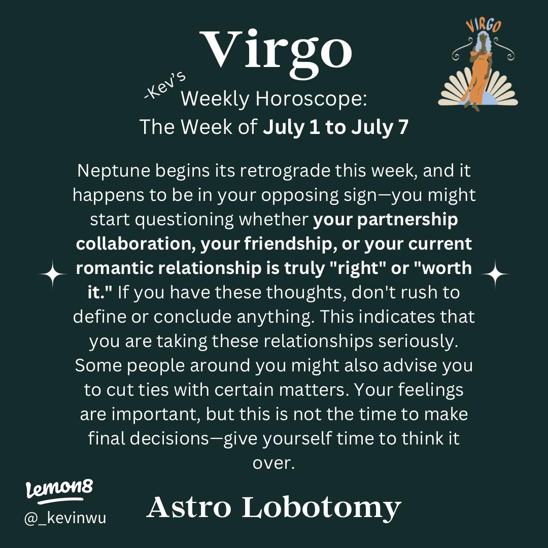 Whats in Virgo weekly forecast 2014？ Check these key points!