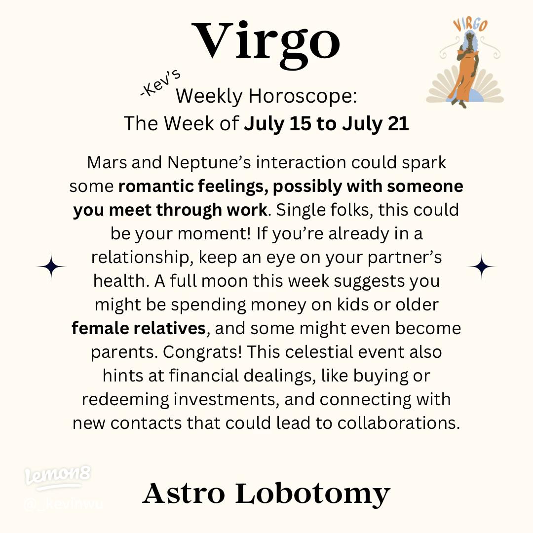 Can Virgo weekly horoscope on horoscope.com guide your life？ Lets discuss!