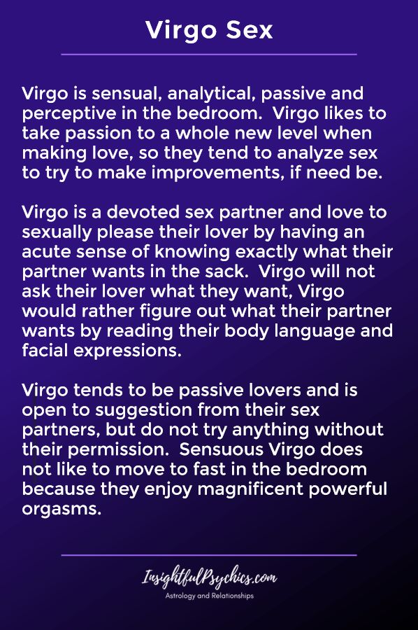 Decoding male virgo sexuality traits： 3 things you must know!