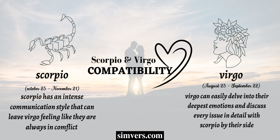 Virgo and Scorpio Love Compatibility： How to Handle the Intensity and Trust Issues