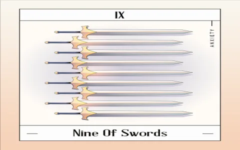 9 of swords reversed tarot in love： What does it imply？