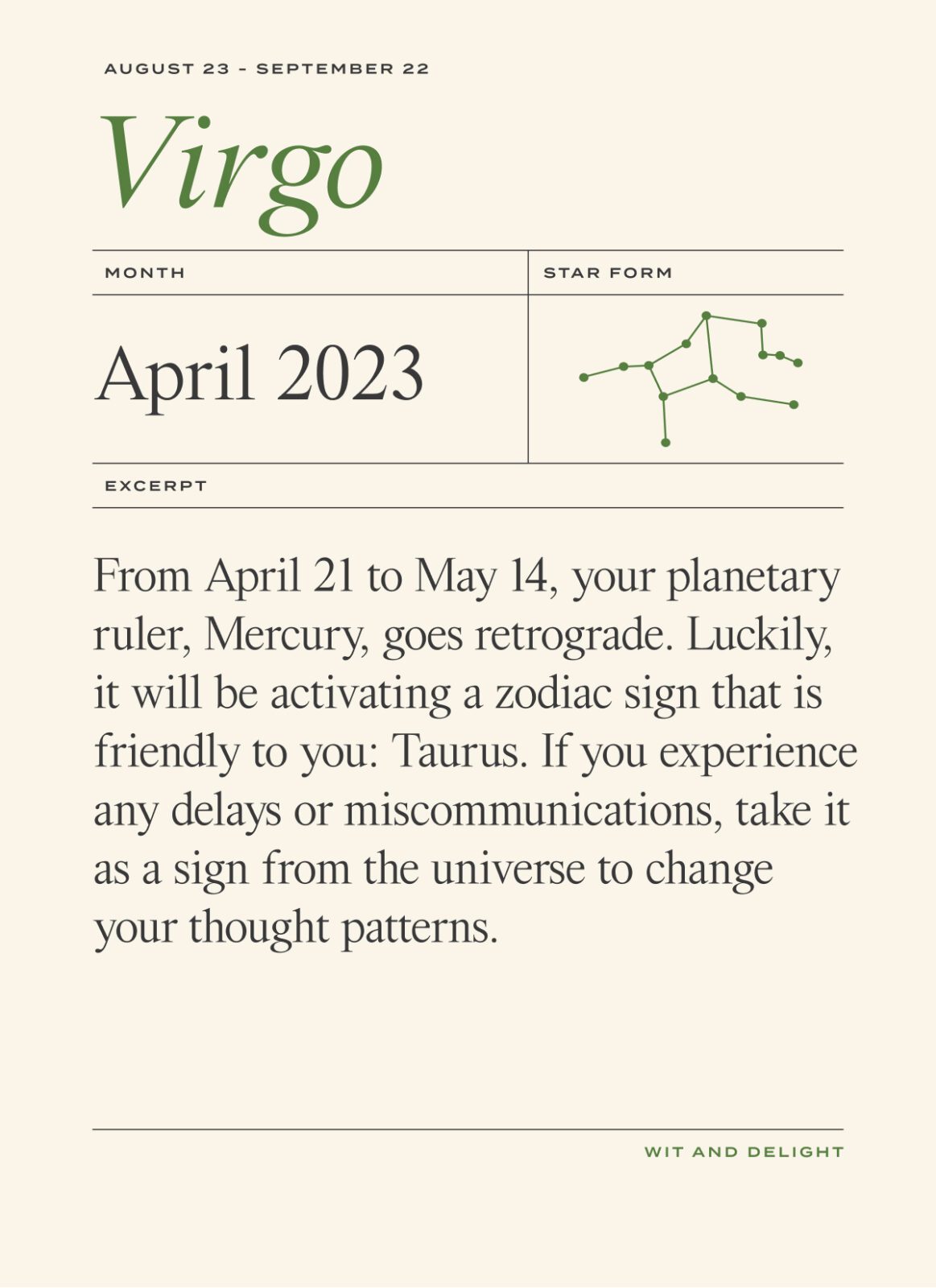 Ready for the full virgo monthly april 2023 horoscope breakdown？ Learn about your luckiest days this whole month!