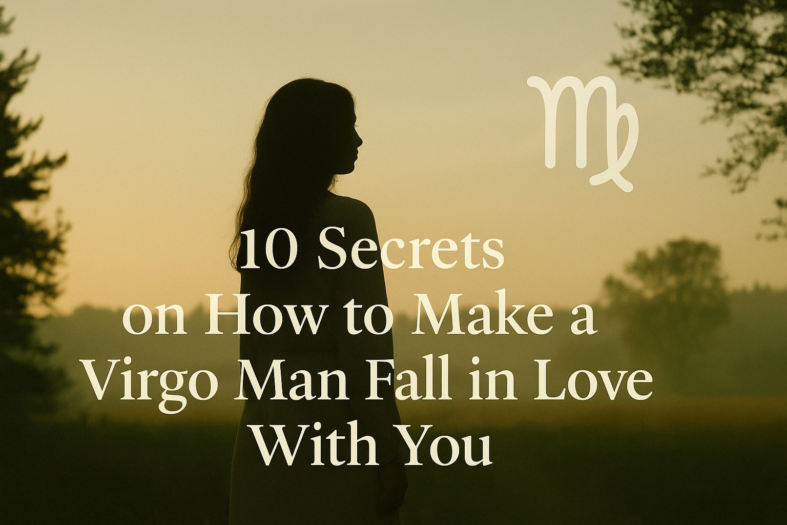 How to make love to a Virgo man？ 5 secrets you must know!