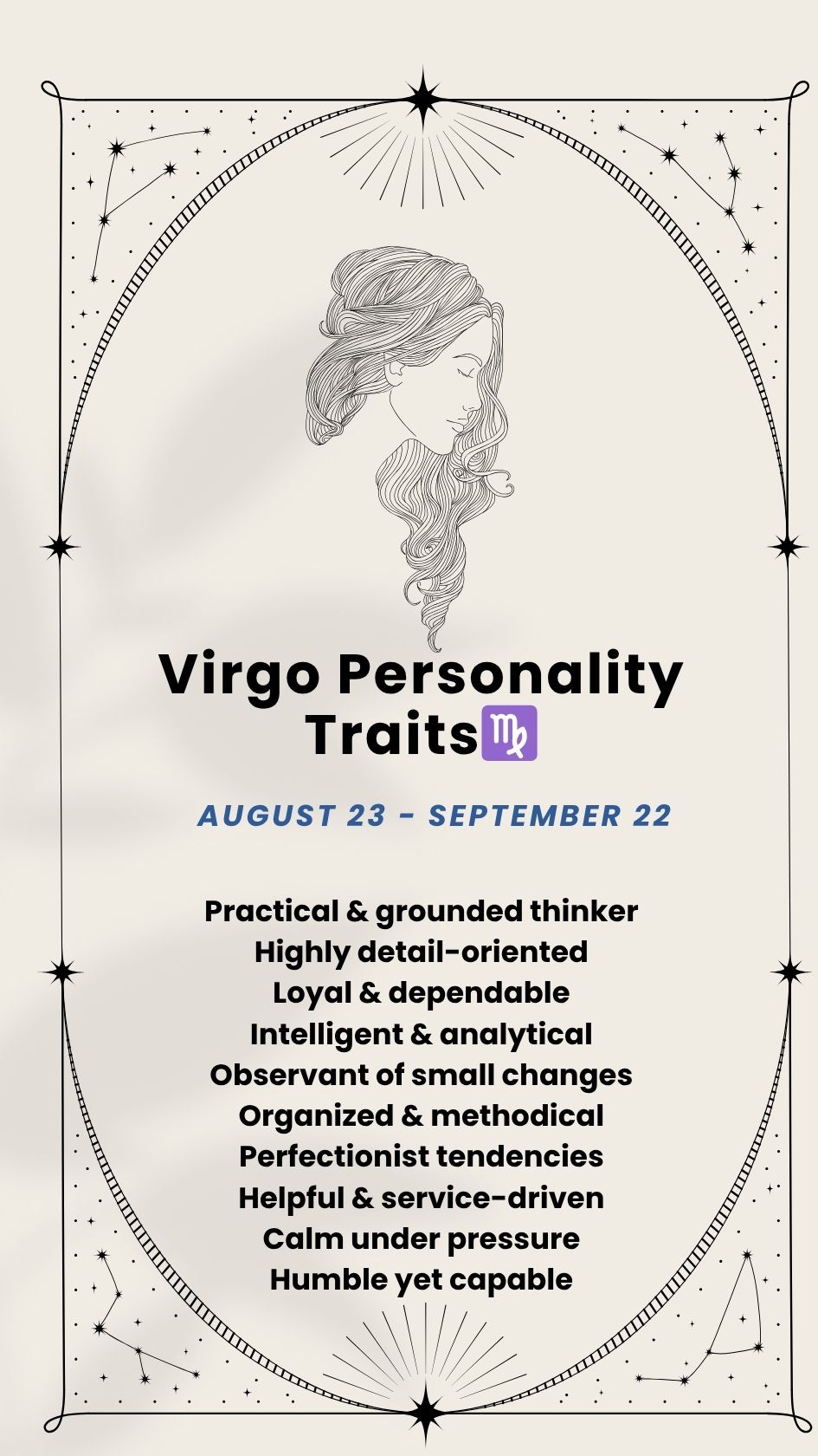 Are female Virgo personality traits hard to deal with? Practical solutions!